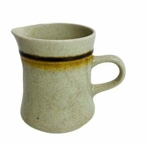 Haniwa Stone Creamer Scottsdale 3406 Japan Ovenproof Cup Mug Pitcher Vintage